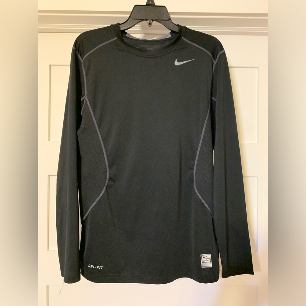 Nike DriFit Fitted Pro Combat Long Sleeve Shirt